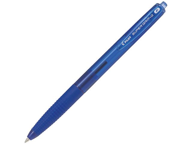 Pilot Kulpenna Super Grip, Fine, 0,7 mm, blå, st