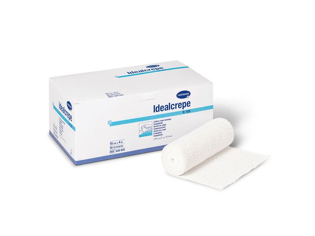 HARTMANN Idealcrepe 4m x 6cm, fp om 10 st