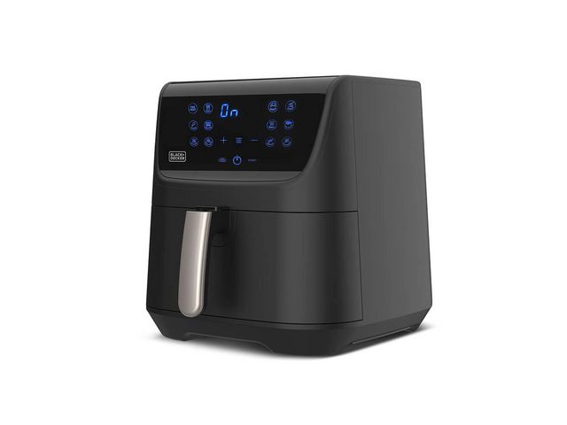 Produktfoto för Black & Decker Air Fryer Ugn 1700W 12L svart