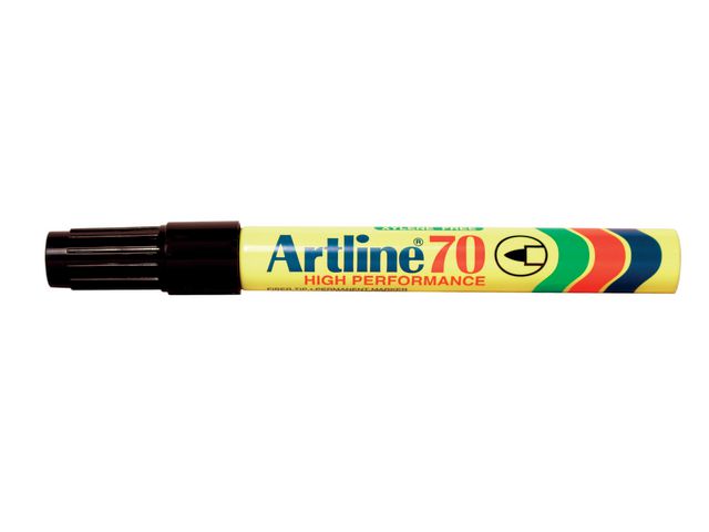 Artline Märkpenna Rund 70 Perm. 1,5 svart, st