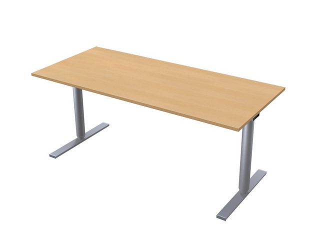 LANAB DESIGN Skrivbord El 1800x800mm bokfa/gr, fp om 2 st