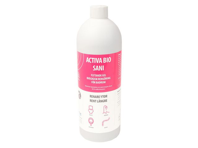 Activa Sanitetsrengöring BIO Sani 1l, flaska om 1 l