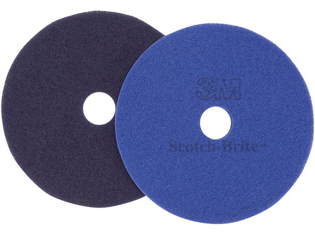 Scotch-Brite Polerrondell Diamond Plus för golvrengöring, 330 mm, lila, st
