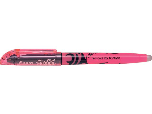 Pilot Överstrykningspenna Frixion Light 3,8 mm, snedskuren spets med suddgummi, rosa, st