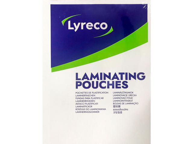 Lyreco Laminat 125mic A4 Matt, fp om 100 st