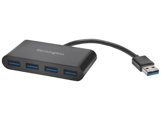 Kensington Hub KENSINGTON USB 3.0 4-Port, st