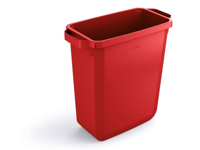 Durable Papperskorg Durabin 60l röd, st