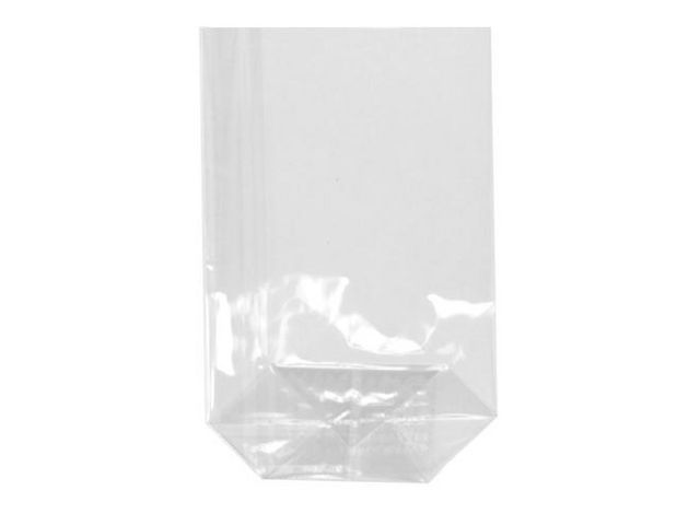 PAPSTAR Cellofanpåse PP 15x10x3,5cm klar, fp om 300 st