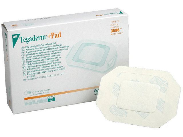 3M™ Tegaderm+pad 3586 9x10cm, fp om 25 st