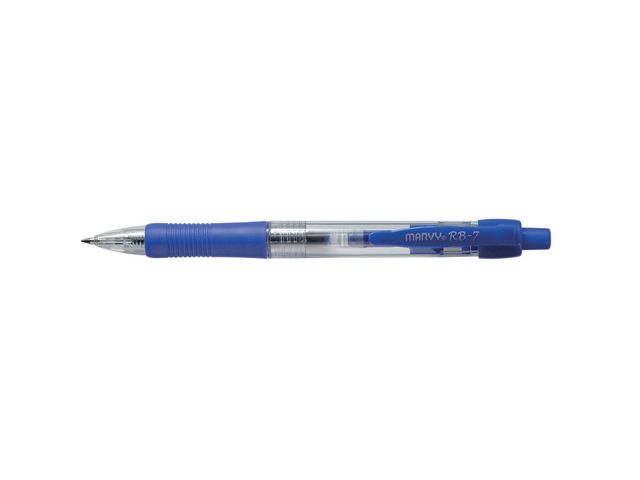 Marvy Kulpenna RB-7, 0,7 mm spets, blått bläck, st