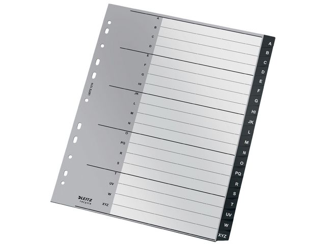 Leitz Plastregister PP recycle A4 A-Z, st