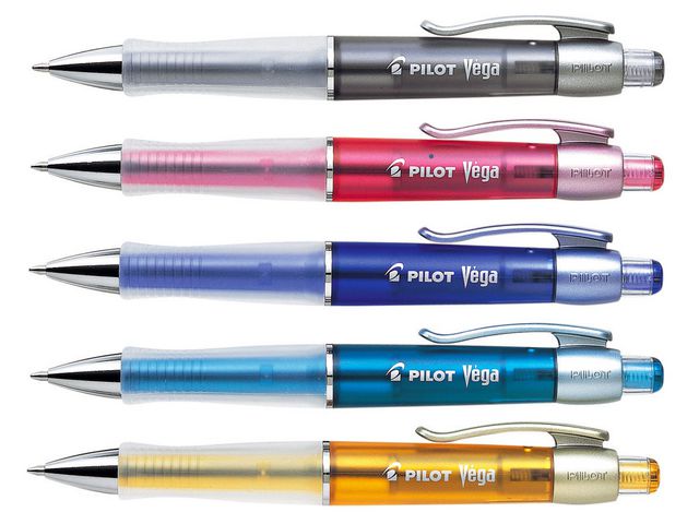 Pilot Kulpenna Vega medium 1,0mm sorterade färger, st