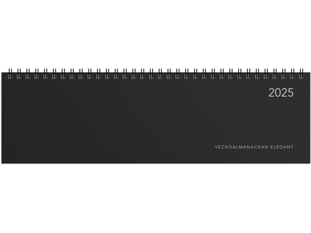 Burde Kalender 2025 Veckoalmanackan Elegant, st