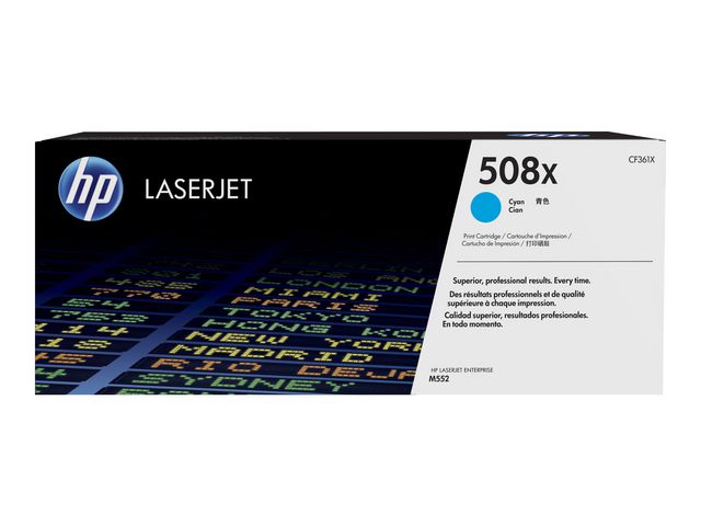 HP Toner CF361X 508X 9,5K Cyan, st