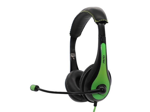 Headset Skola AVID AE-36 3,5mm grön, st