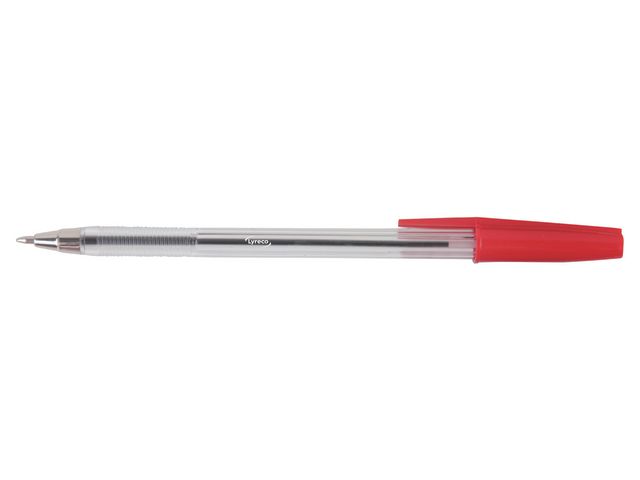 Lyreco Kulpenna 1mm röd, st