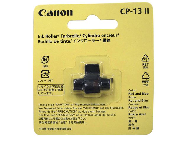 Canon Färgrulle CP-13 II röd/blå, st