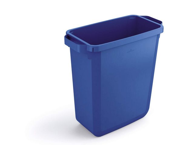 Durable Papperskorg Durabin 60l blå, st