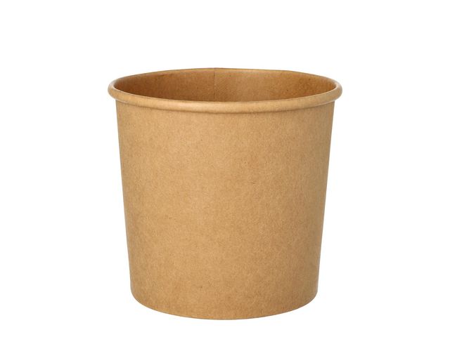 PAPSTAR Soppskål brun 760ml 25/FP, fp om 25 st