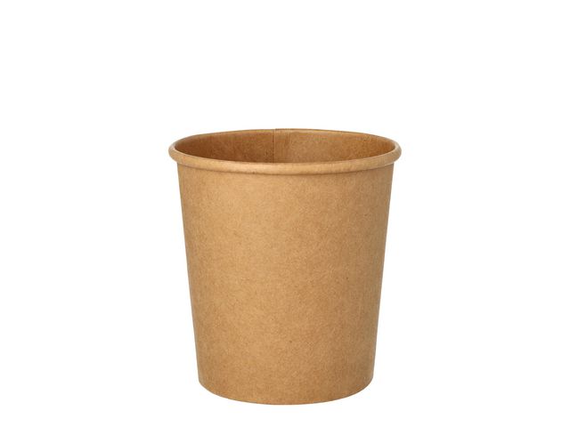 PAPSTAR Soppskål brun 470ml 25/FP, fp om 25 st