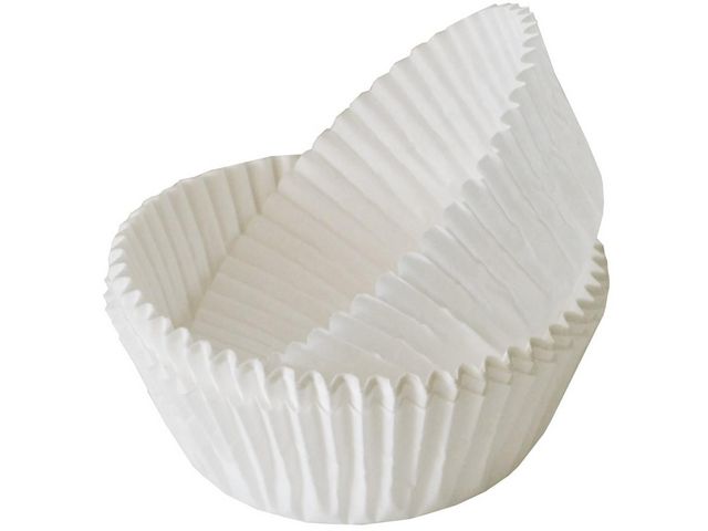 Bakform 60x20mm vit, fp om 500 st