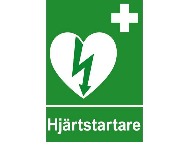 Dahl Medical Dekal Hjärtstartare 9x7cm, st