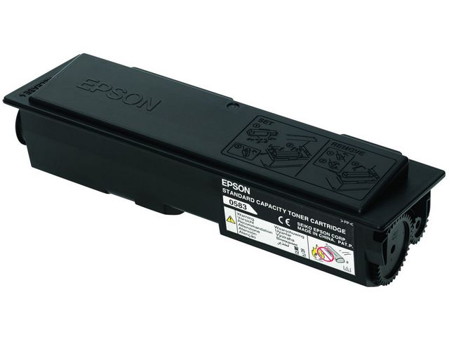 Epson Toner, S050585, AcuBrite, svart, singelförpackning, C13S050585, st