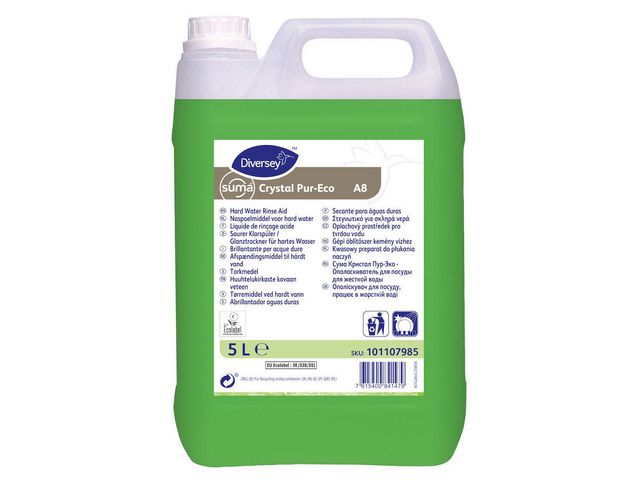 Suma Torkmedel Crystal Pur-Eco A8 5L, flaska om 5 l