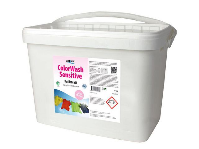 Activa Tvättmedel ColorWash Sensitive 10kg, fp om 10 kg