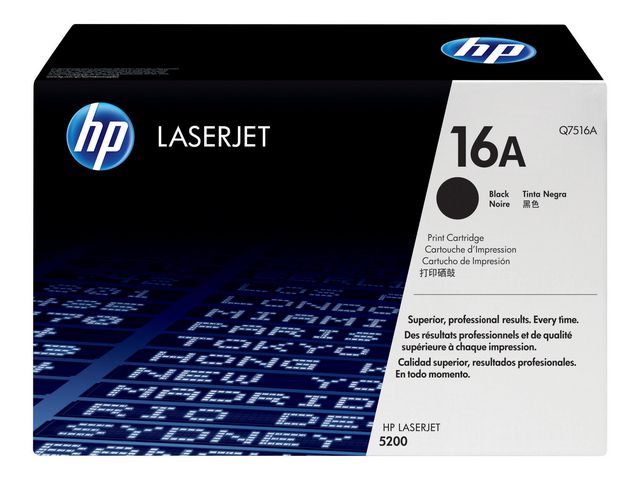 HP Toner Q7516A 16A 12K Svart, st
