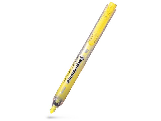 Pentel Överstrykningspenna clicker gul, st