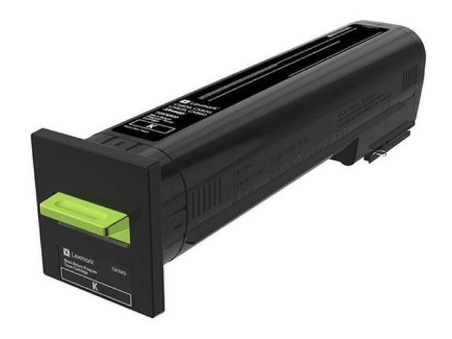 Lexmark Toner, hög kapacitet, svart, 72K20K0, st