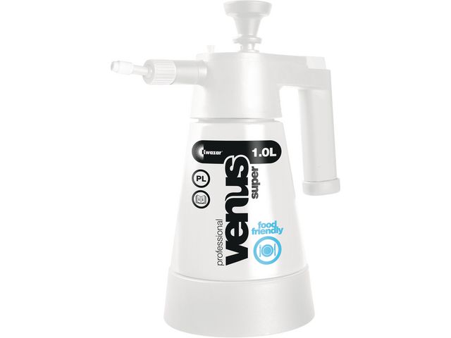 Kwazar Tryckspruta Venus Super vit 1,0L, flaska om 1 l