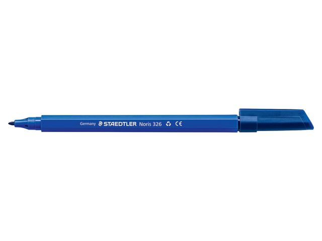 Staedtler Fiberpenna 1mm blå, st