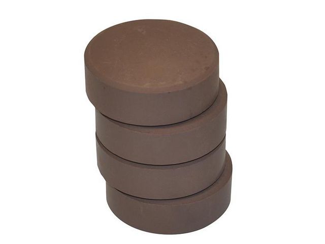 PLAYBOX Färgpuckar 57mm, mörkbrun 6/fp, fp om 6 st