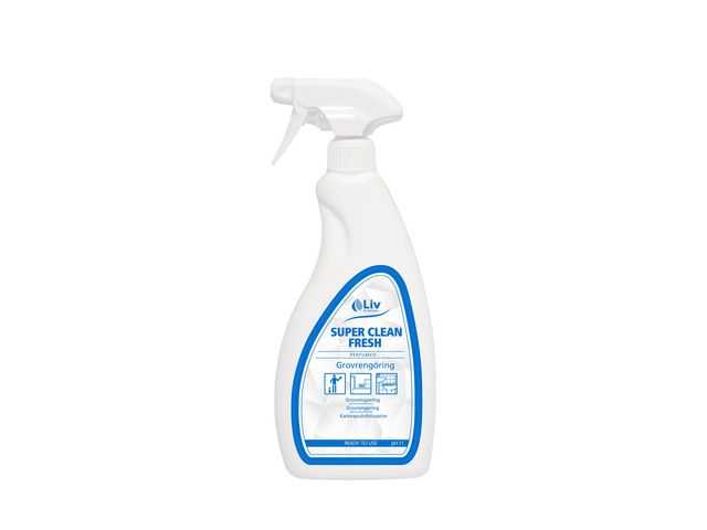 Liv Grovrent Super Clean Fresh 750ml, flaska om 750 ml