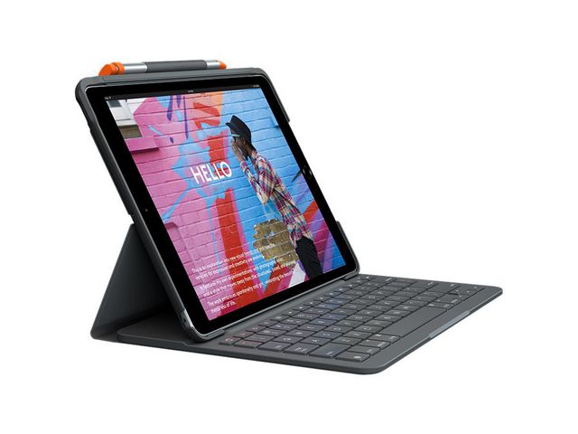 Logitech Fodral+Tangentbord iPad 10,2'', st