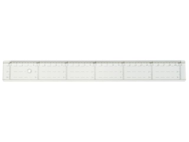 ARDA Linjal tvärgraderad 20cm, st
