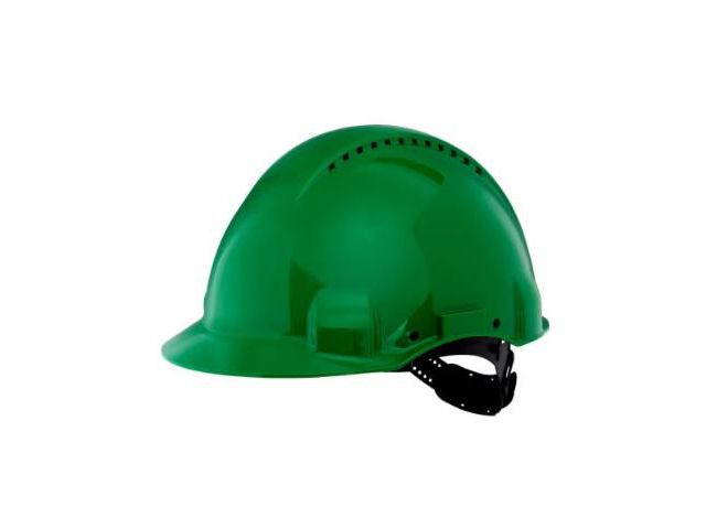 3M™ Skyddshjälm G3000 rattjustering grön, st