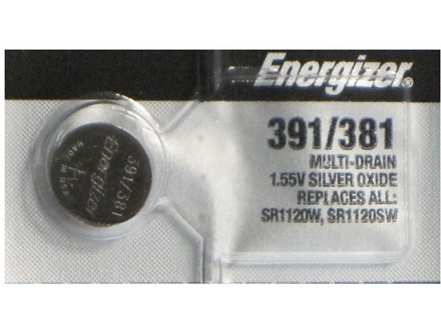 Energizer Batteri Silveroxid 391/381, st