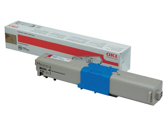 OKI Toner, magenta, singelförpackning, 44973534, st