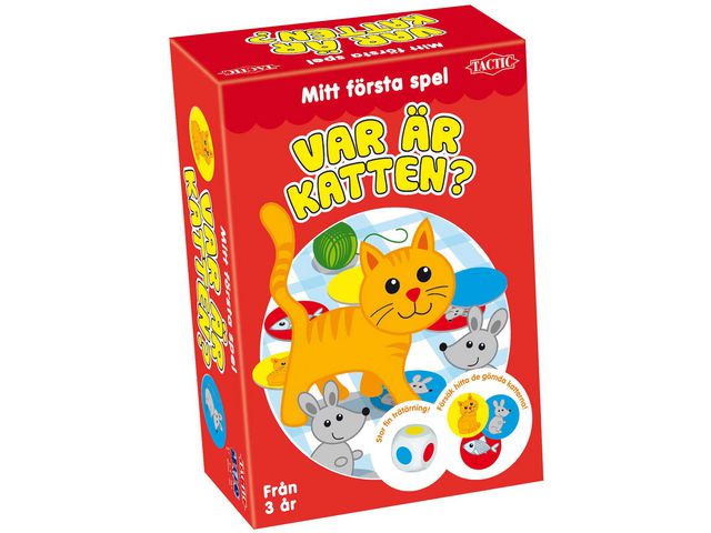 TACTIC Var är katten? från 3år, st
