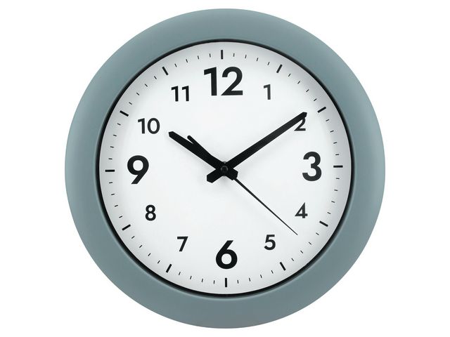 Alba Väggklocka Easytime ø30cm grå, st