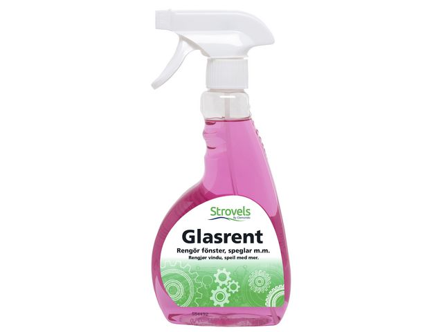 Strovels Fönsterputs spray 500ml, flaska om 500 ml