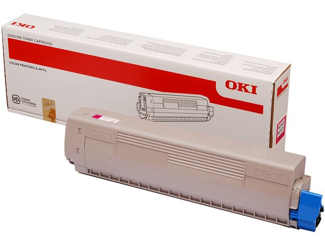 OKI Toner, magenta, singelförpackning, 45862838, st
