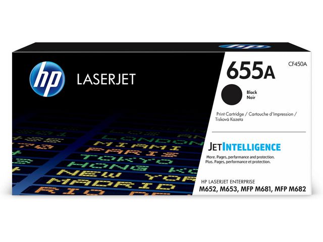 HP Toner CF450A 655A 12,5K Svart, st
