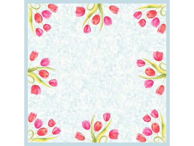 Duni Duk Tulips 84X84cm, fp om 20 st