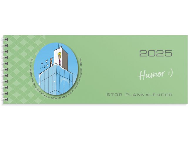 Burde Kalender 2025 Stor Plankalender Humor, st