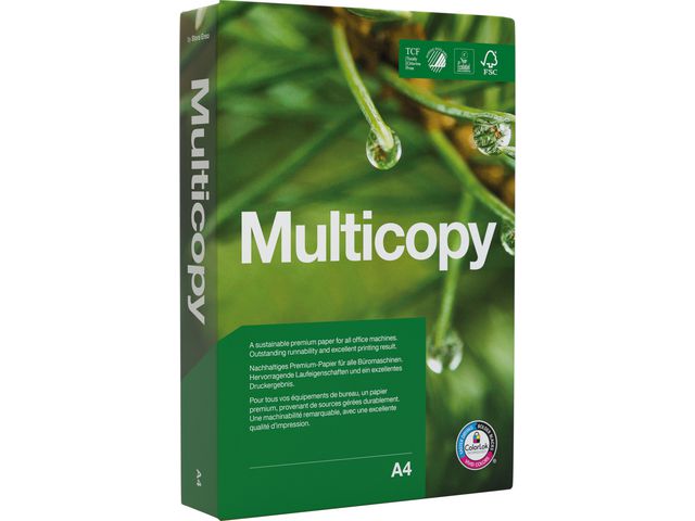 Multicopy Kopieringspapper A4 115g ohålat, bunt om 400 blad