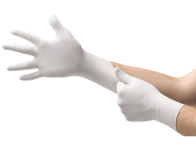 VersaTouch® Nitrilhandske 92-205 vit 8, fp om 100 st